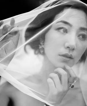 韩雪梦幻婚纱大片丛林深处的优雅女神_5