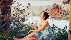 韩雪香艳出浴照曝光清新动人夺眼球_5