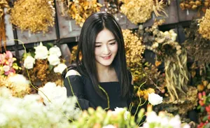 谢娜花海写真图片：温婉优雅_3