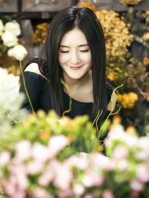 谢娜花海写真图片：温婉优雅_4