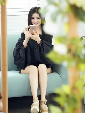 谢娜花海写真图片：温婉优雅_7