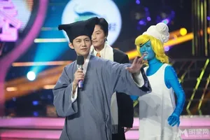 众星齐聚百变大咖秀同谢娜上演3D阿凡达谢娜图片_3