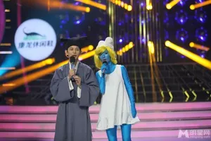 众星齐聚百变大咖秀同谢娜上演3D阿凡达谢娜图片_4
