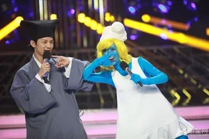 众星齐聚百变大咖秀同谢娜上演3D阿凡达谢娜图片_5