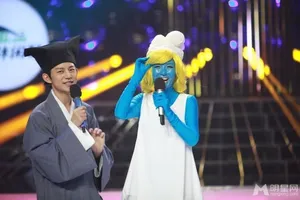 众星齐聚百变大咖秀同谢娜上演3D阿凡达谢娜图片_8