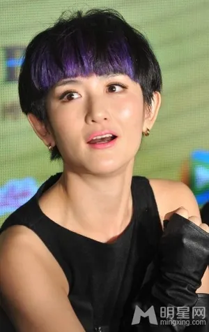 快乐家族出席新片发布会何炅谢娜玩亲密谢娜图片何炅图片_6