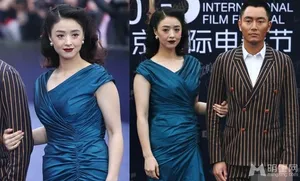 谢娜袁姗姗明星奇葩装束雷照大放送谢娜图片袁珊珊图片_15