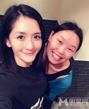 谢娜素颜豪爽请客调侃你值得一锅谢娜图片_6