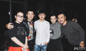 张杰生日获圈内好友祝福与谢娜情侣装现身谢娜图片张杰图片_3