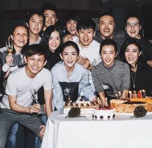 张杰生日获圈内好友祝福与谢娜情侣装现身谢娜图片张杰图片_4