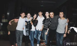 张杰生日获圈内好友祝福与谢娜情侣装现身谢娜图片张杰图片_5