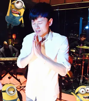 张杰生日获圈内好友祝福与谢娜情侣装现身谢娜图片张杰图片_6