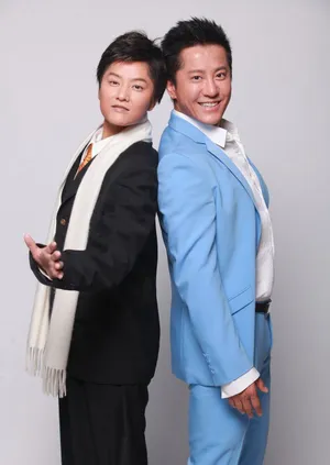 百变大咖秀定妆照何炅谢娜预演徐志摩林徽因_9