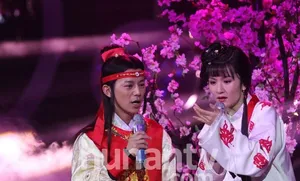 百变大咖秀谢娜扮林黛玉何炅扮贾宝玉_6