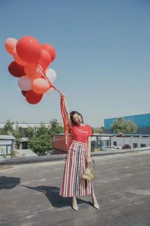 高圆圆可爱少女感私服写真图片_3