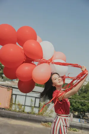 高圆圆可爱少女感私服写真图片_4