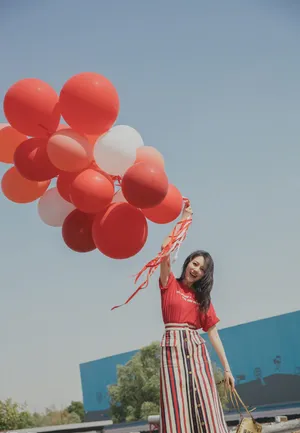 高圆圆可爱少女感私服写真图片_5