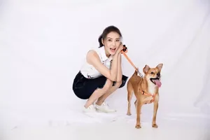 高圆圆日常生活美照图片_2