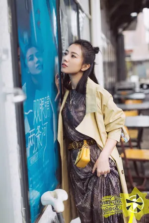 高圆圆春日时尚气质街拍图片_2