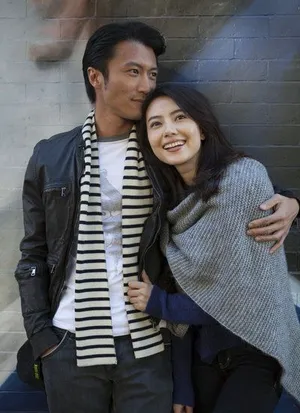 一生一世纽约片场照谢霆锋高圆圆甜蜜暧昧_2