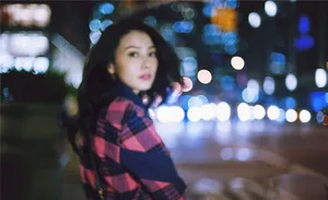 高圆圆纽约街头夜拍回眸百媚生_4