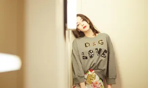 迪丽热巴性感养眼写真图片_3