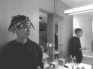 鹿晗脏辫嘻哈造型帅气图片_2