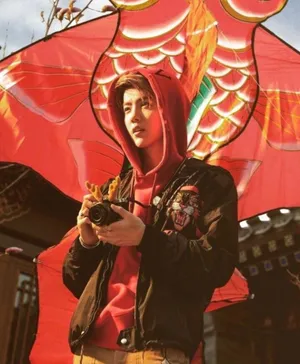 鹿晗雅痞北京范时尚大片写真