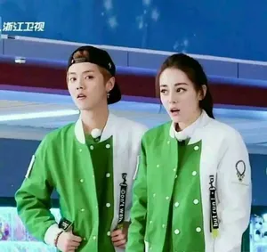 迪丽热巴鹿晗：陆地夫妇美图_2