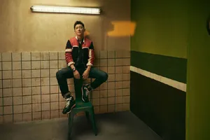 韩庚复古情调时尚大片写真图片_3
