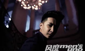 韩庚全新摩登大片曝光魅力型男尽显帅气_4