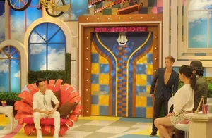 韩庚康熙来了录制现场照韩庚小S现场鼻对鼻心跳不已_5