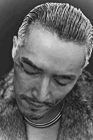 胡歌颓废沧桑风痞帅黑白写真图片_5