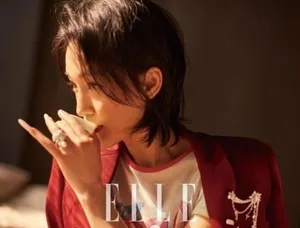 周迅胡歌《Elle》杂志封面写真图片_4