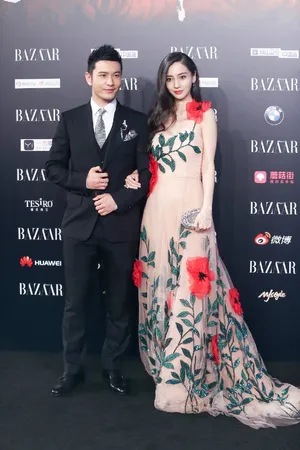 精选黄晓明Angelababy出席活动高清图片