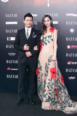 精选黄晓明Angelababy出席活动高清图片_2