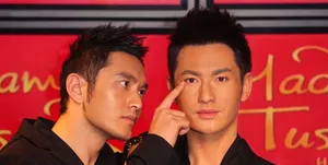 黄晓明进驻香港蜡像馆成首位内地男演员_1