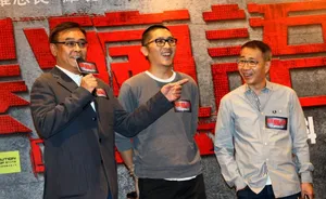 黄晓明助阵暴疯语发布会会刘青云称不再打女人_6