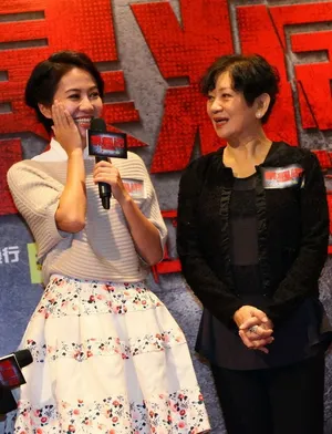 黄晓明助阵暴疯语发布会会刘青云称不再打女人_14
