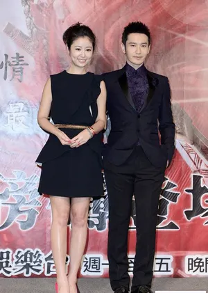 林心如黄晓明情侣装宣传《精忠岳飞》贴面热聊显暧昧_4