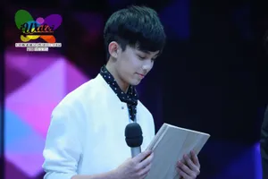 吴磊杨洋白敬亭录制湖南卫视快乐大本营现场玩起元武道_9