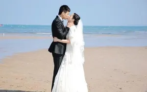 董璇高云翔海边婚纱剧照曝光相拥热吻浪漫唯美_4
