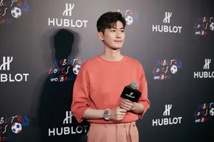 张翰世界杯帅气活动图片_3