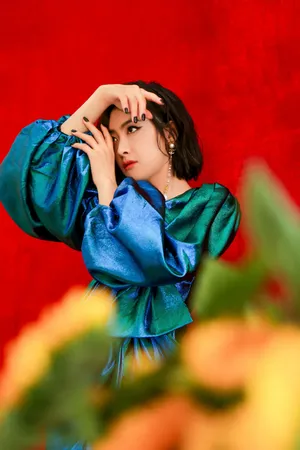 宋茜黄子韬时尚杂志封面大片_4