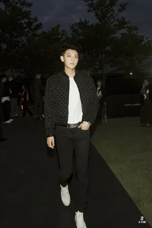 黄子韬2019春夏纽约男装秀活动照图片_2