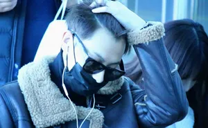 2014年11月EXO帅气亮相机场写真日本返韩黄子韬图片写真_11