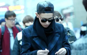 2014年12月EXO韩国仁川飞赴深圳机场写真黄子韬图片写真_2