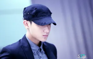 2014年9月EXO北京飞仁川机场帅气写真黄子韬图片写真_9