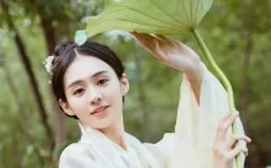郑合惠子唯美古装写真图片_5