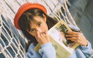 郑合惠子唯美文艺写真图片_5